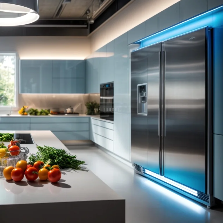 Frisches Obst im Kühlregal